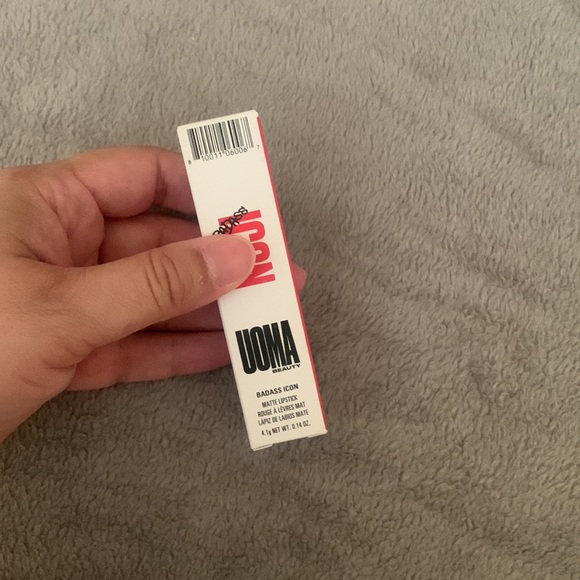 NWT 💄 Uoma Beauty BadAss Icon Matte Lipstick DIana - Picture 7 of 7
